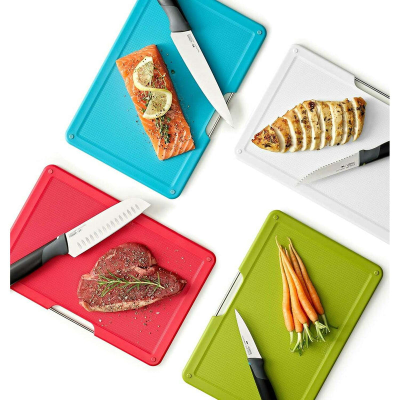 Folio Plus, 8-Piece Colour Coded Knife & Chopping Board Set Cutting Board Folio Plus, 8-Piece Colour Coded Knife & Chopping Board Set Folio Plus, 8-Piece Colour Coded Knife & Chopping Board Set Joseph Joseph
