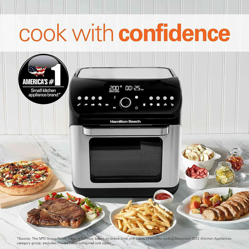 12L Digital Air Fryer Oven,  16 Cooking Modes Ovens 12L Digital Air Fryer Oven,  16 Cooking Modes 12L Digital Air Fryer Oven,  16 Cooking Modes Hamilton Beach