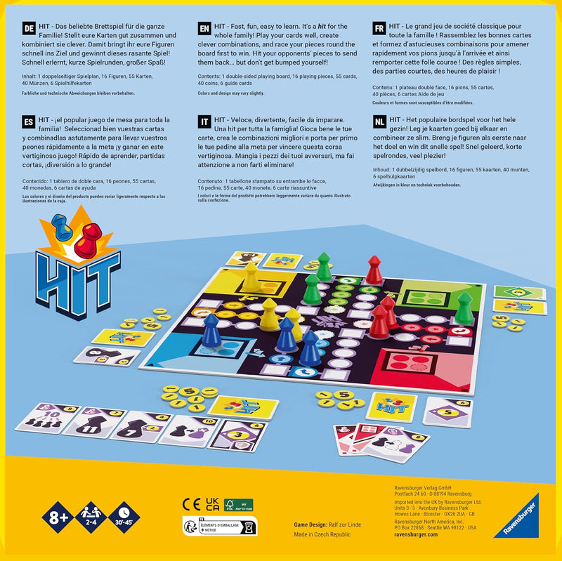 HIT Deck Building Strategy Game for Adults & Kids Board Games HIT Deck Building Strategy Game for Adults & Kids HIT Deck Building Strategy Game for Adults & Kids Ravensburger