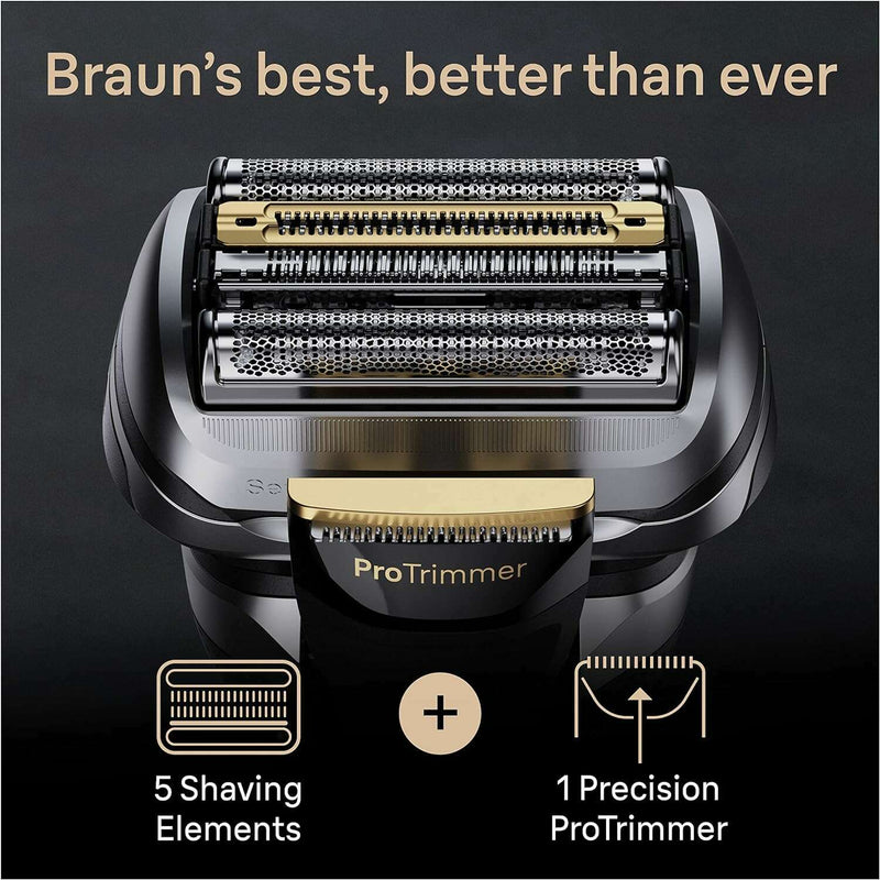 Series 9 Pro+ Wet & Dry Shaver With Power Case & Charging Stand Grooming Kit Series 9 Pro+ Wet & Dry Shaver With Power Case & Charging Stand Series 9 Pro+ Wet & Dry Shaver With Power Case & Charging Stand Braun