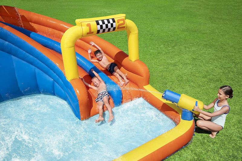 Super Speedway Mega Water Park 551x502x265cm  Super Speedway Mega Water Park 551x502x265cm Super Speedway Mega Water Park 551x502x265cm The German Outlet