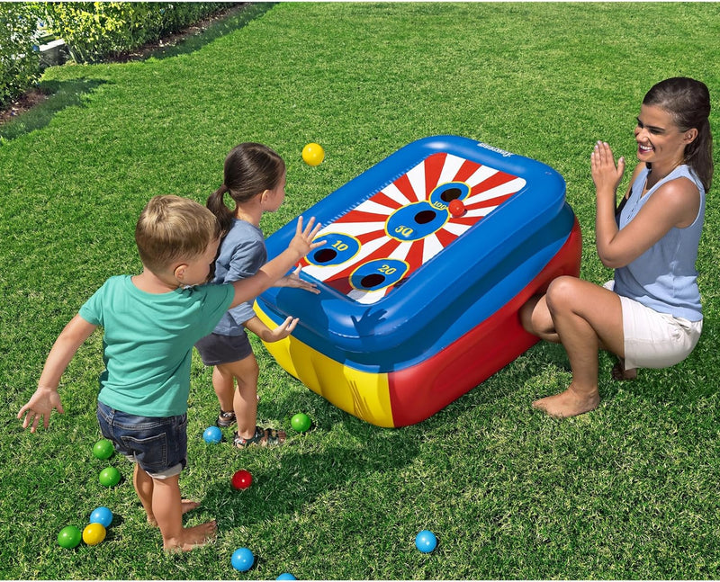 FLIP 'N TOSS Multi Use With 25 Balls Kids Inflatables FLIP 'N TOSS Multi Use With 25 Balls FLIP 'N TOSS Multi Use With 25 Balls Bestway