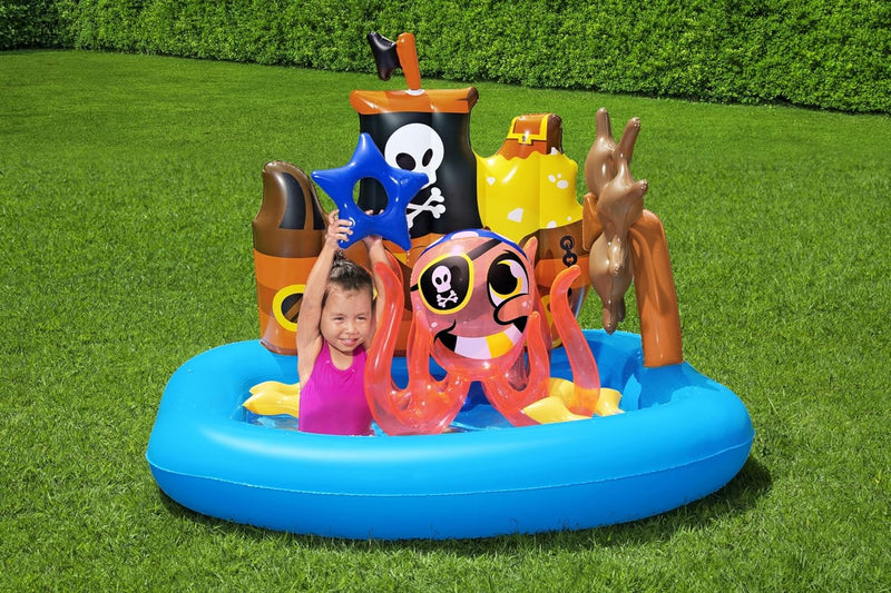 Ships Ahoy Play Center 140x130x104cm Kids Inflatables Ships Ahoy Play Center 140x130x104cm Ships Ahoy Play Center 140x130x104cm Bestway