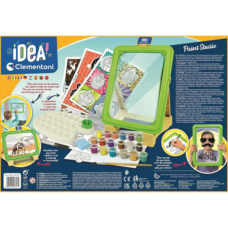 Idea-Drawing Studio Creative Toy Art & Crafts Idea-Drawing Studio Creative Toy Idea-Drawing Studio Creative Toy CLEMENTONI