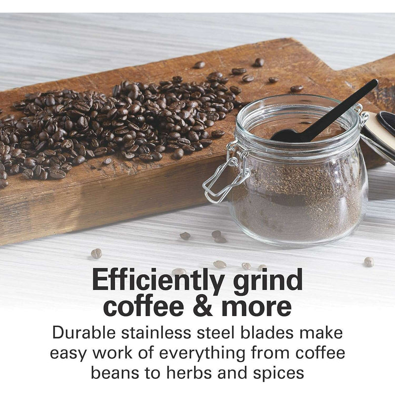 Custom Grind™ Coffee Grinder, Removable Stainless Steel Chamber Coffee Grinders Custom Grind™ Coffee Grinder, Removable Stainless Steel Chamber Custom Grind™ Coffee Grinder, Removable Stainless Steel Chamber Hamilton Beach