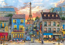 Streets of Paris adults puzzle Streets of Paris Streets of Paris CLEMENTONI