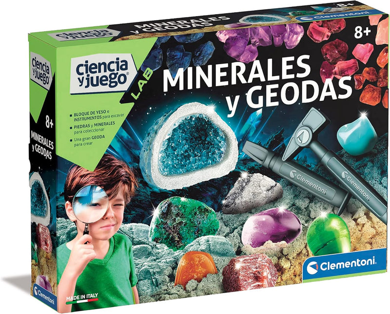 Minerals and Geodes Science Educational Games Minerals and Geodes Science Minerals and Geodes Science CLEMENTONI