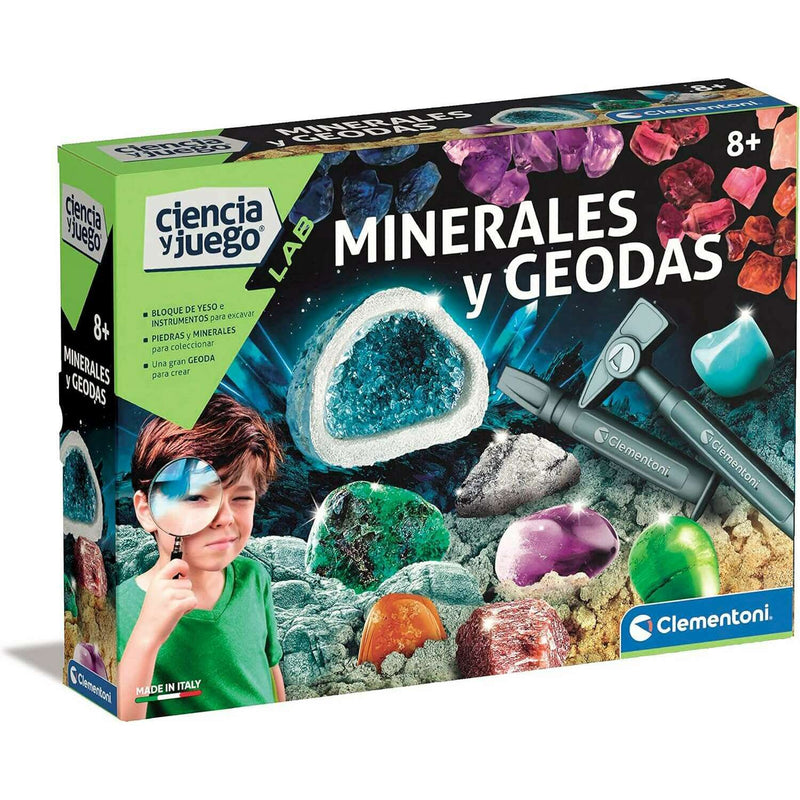 Minerals and Geodes Science Educational Games Minerals and Geodes Science Minerals and Geodes Science CLEMENTONI