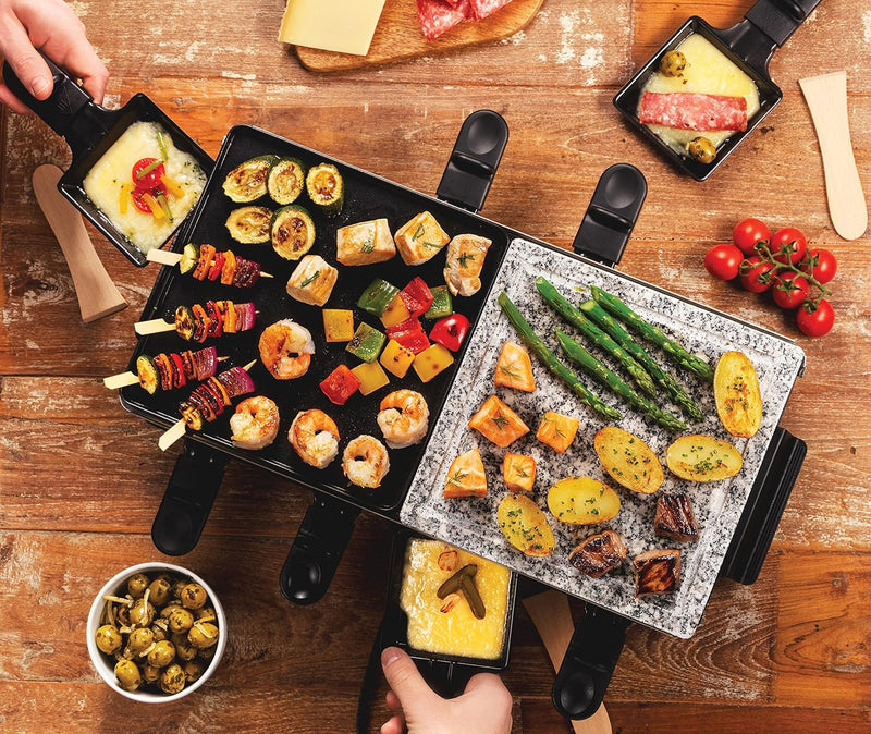 Raclette Multi Grill for 8 People