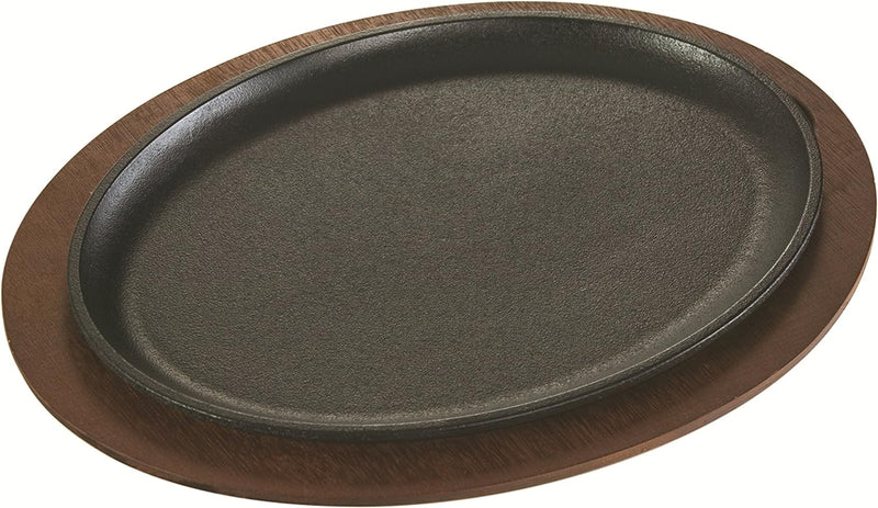 Oval Serving Griddle 35cm Cast Iron Oval Serving Griddle 35cm Oval Serving Griddle 35cm Lodge