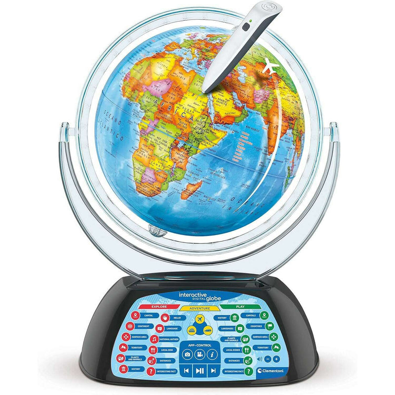 Digital Interactive Globe for Kids - Eng Educational Games Digital Interactive Globe for Kids - Eng Digital Interactive Globe for Kids - Eng CLEMENTONI