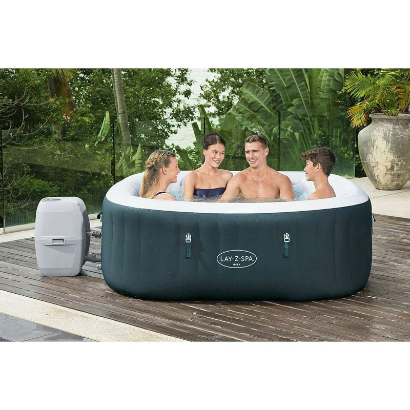 Lay-Z-Spa Whirlpool Ibiza Airjet 180 x180x66 cm  4-6 Persons home pool Lay-Z-Spa Whirlpool Ibiza Airjet 180 x180x66 cm  4-6 Persons Lay-Z-Spa Whirlpool Ibiza Airjet 180 x180x66 cm  4-6 Persons Bestway