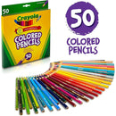 50x Colored Pencil Art & Crafts 50x Colored Pencil 50x Colored Pencil Crayola