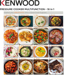Smart 16-in-1 Electric Pressure Cooker 8L Pressure cooker Smart 16-in-1 Electric Pressure Cooker 8L Smart 16-in-1 Electric Pressure Cooker 8L Kenwood