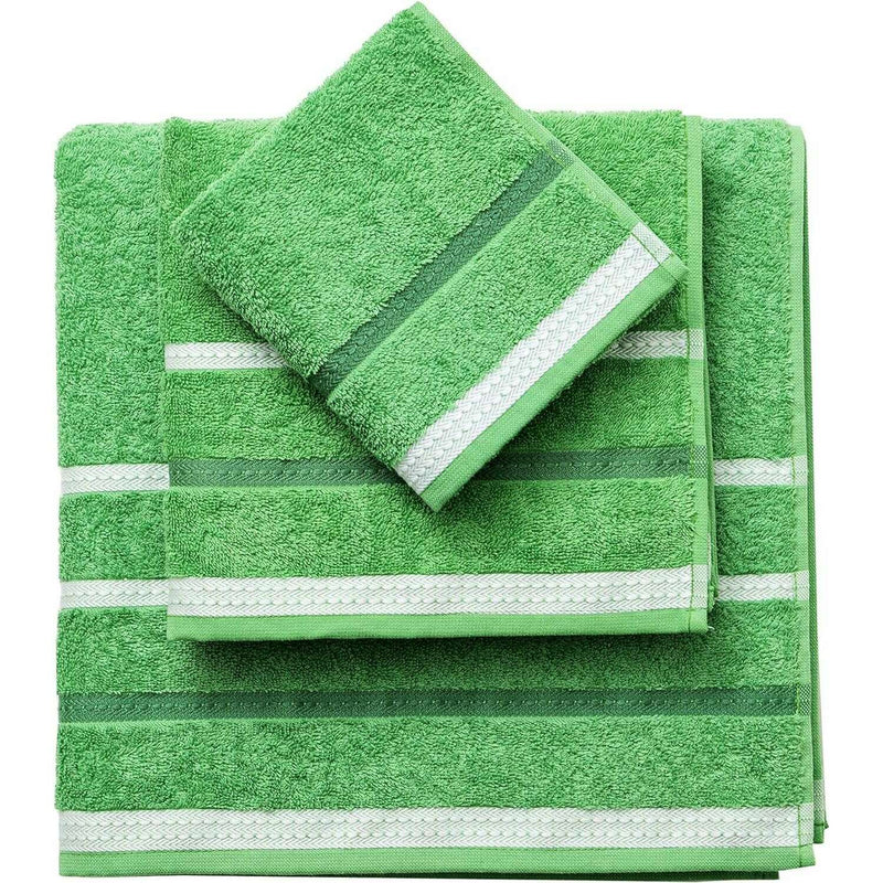 Green, Set of 3 Bath Towels 450GSM Bathroom Towels Green, Set of 3 Bath Towels 450GSM Green, Set of 3 Bath Towels 450GSM United Colors of Benetton