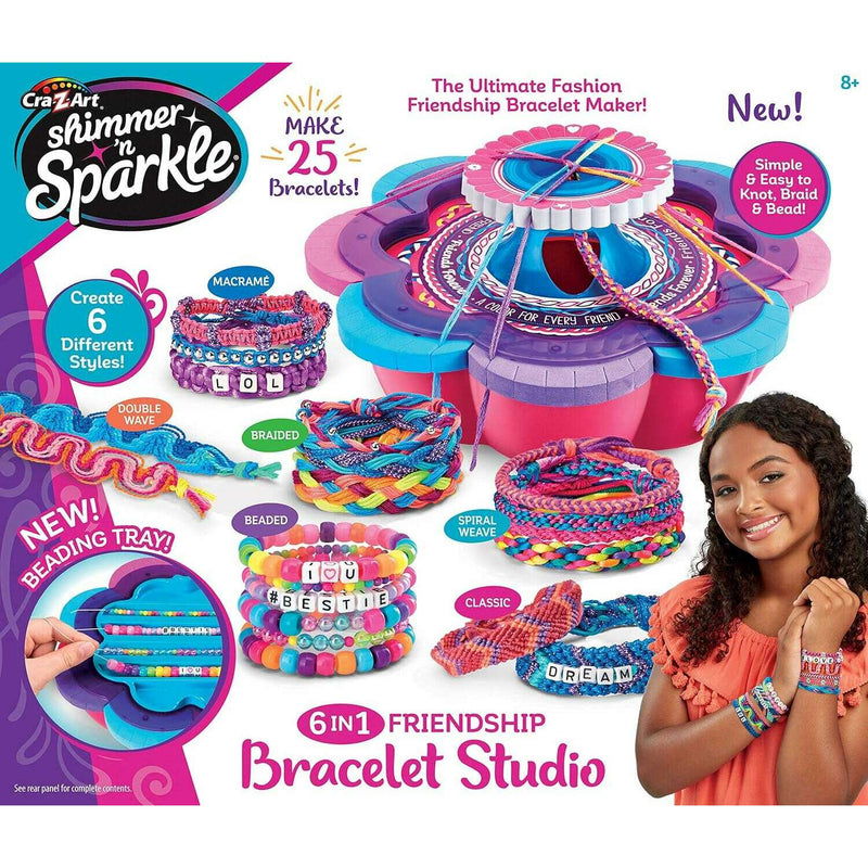 Shimmer & Sparkle Ultimate Friendship Bracelet Art & Crafts Shimmer & Sparkle Ultimate Friendship Bracelet Shimmer & Sparkle Ultimate Friendship Bracelet crazart