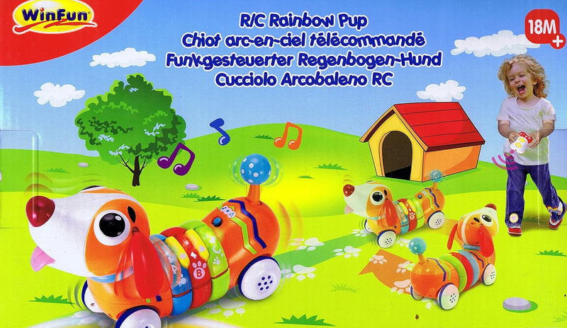 Remote Control Rainbow Puppy toddler's toys Remote Control Rainbow Puppy Remote Control Rainbow Puppy WinFun