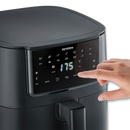 Black Line Single XXL: 7L High-Capacity Hot Air Fryer 1800W Outlet Black Line Single XXL: 7L High-Capacity Hot Air Fryer 1800W Black Line Single XXL: 7L High-Capacity Hot Air Fryer 1800W SEVERIN