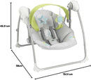 The World of Baby, Swing - Grey  The World of Baby, Swing - Grey The World of Baby, Swing - Grey The German Outlet