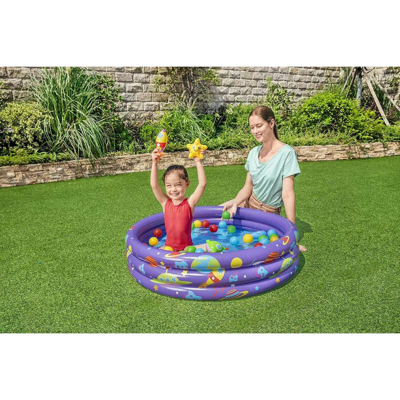 Intergalactic Surprise Ball Pit 102 x 25 cm Kids Inflatables Intergalactic Surprise Ball Pit 102 x 25 cm Intergalactic Surprise Ball Pit 102 x 25 cm Bestway