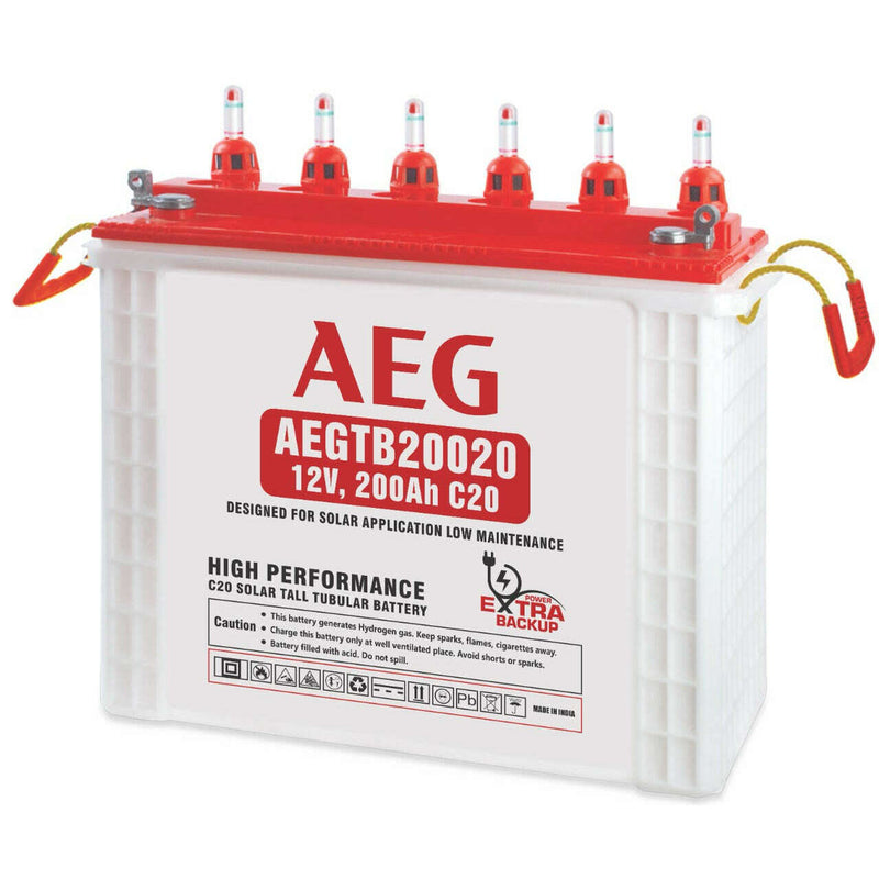 AEG Solar Battery 200AH C20  AEG Solar Battery 200AH C20 AEG Solar Battery 200AH C20 AEG