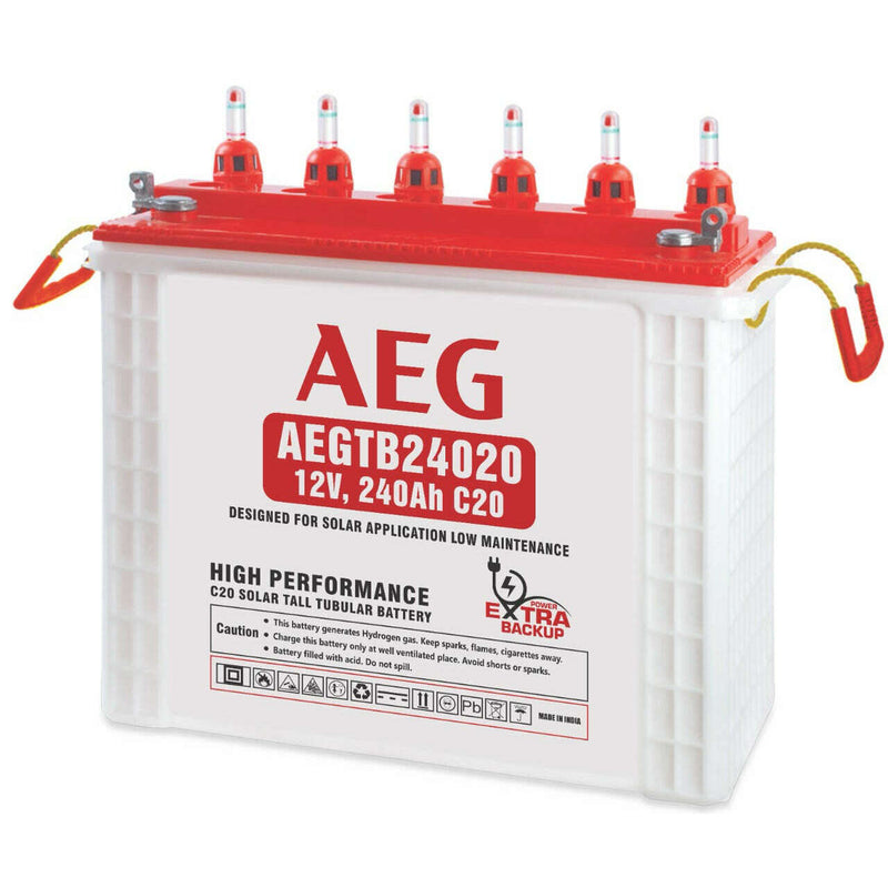 AEG Solar Battery 240AH C20  AEG Solar Battery 240AH C20 AEG Solar Battery 240AH C20 AEG