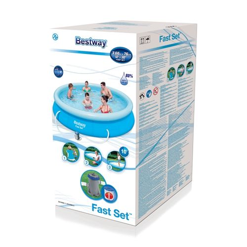 Fast Pool Set 366x76cm home pool Fast Pool Set 366x76cm Fast Pool Set 366x76cm Bestway