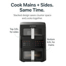 Air Fryer Duo Stack Air Fryers Air Fryer Duo Stack Air Fryer Duo Stack Nutricook