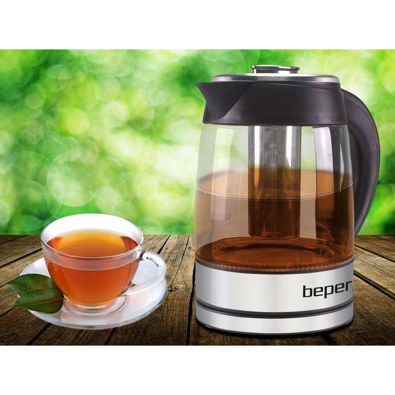 Transparent Electric Kettle 1.8L Electric Kettles Transparent Electric Kettle 1.8L Transparent Electric Kettle 1.8L Beper