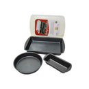 Bakeware - 3 Pieces Set + 1 Lid Bakeware Bakeware - 3 Pieces Set + 1 Lid Bakeware - 3 Pieces Set + 1 Lid Betty Crocker