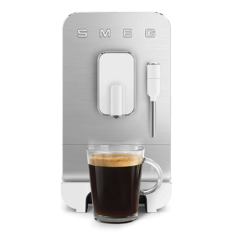 50's Style Aesthetic - Automatic Espresso Coffee Machine White Matt Coffee Makers & Espresso Machines 50's Style Aesthetic - Automatic Espresso Coffee Machine White Matt 50's Style Aesthetic - Automatic Espresso Coffee Machine White Matt Smeg