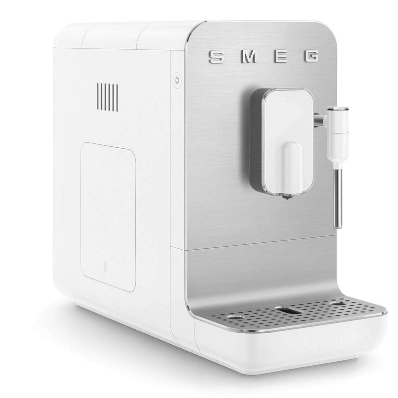 50's Style Aesthetic - Automatic Espresso Coffee Machine White Matt Coffee Makers & Espresso Machines 50's Style Aesthetic - Automatic Espresso Coffee Machine White Matt 50's Style Aesthetic - Automatic Espresso Coffee Machine White Matt Smeg