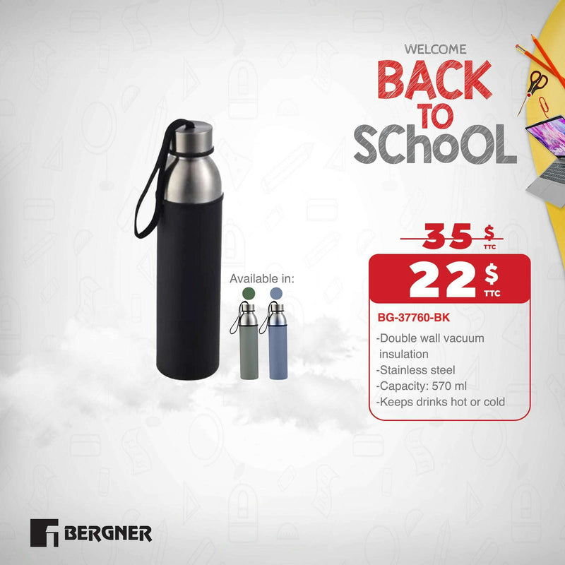 Thermos Bottle,  Stainless Steel 0.57L Stainless Steel Flask Thermos Bottle,  Stainless Steel 0.57L Thermos Bottle,  Stainless Steel 0.57L Bergner