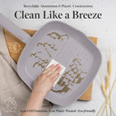 28cm Grill Pan, Taupe