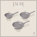 3 Pcs Frypan Set, Taupe