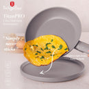 3 Pcs Frypan Set, Taupe