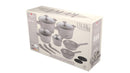 15 Pcs Cookware Set, Taupe