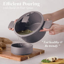 15 Pcs Cookware Set, Taupe