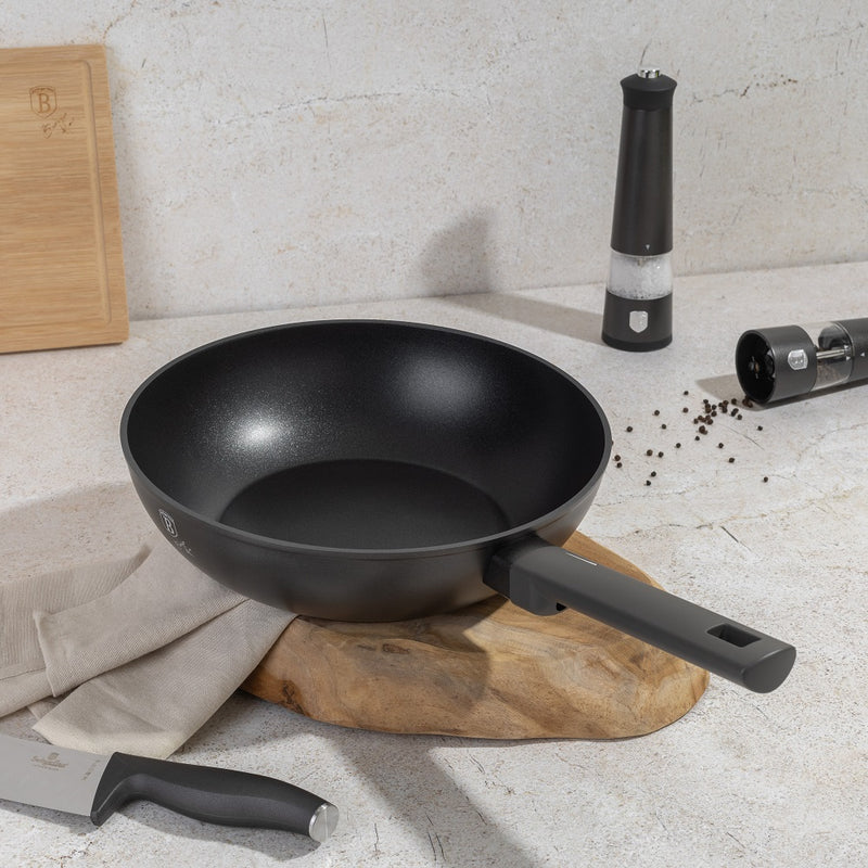 28cm Wok, Anthracite