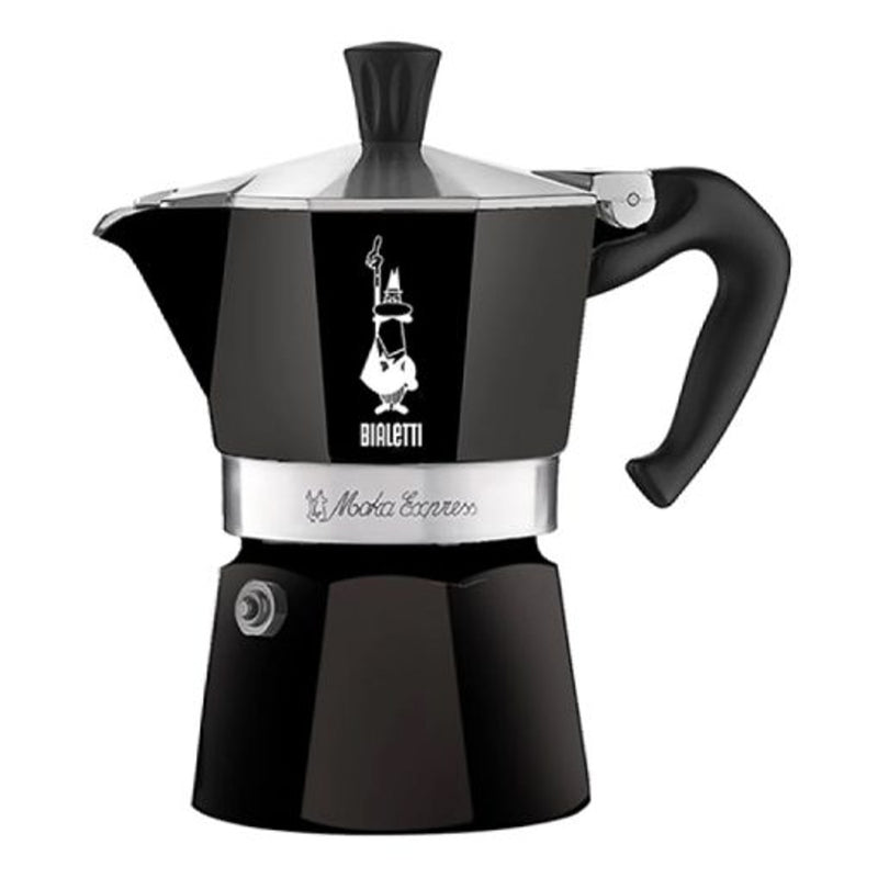 Moka Express, Black Color Coffee Makers Moka Express, Black Color Moka Express, Black Color Bialetti