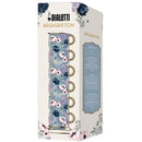 Stackable 6 Pcs cups - Bridgerton Collection Coffee & Tea Cups Stackable 6 Pcs cups - Bridgerton Collection Stackable 6 Pcs cups - Bridgerton Collection Bialetti