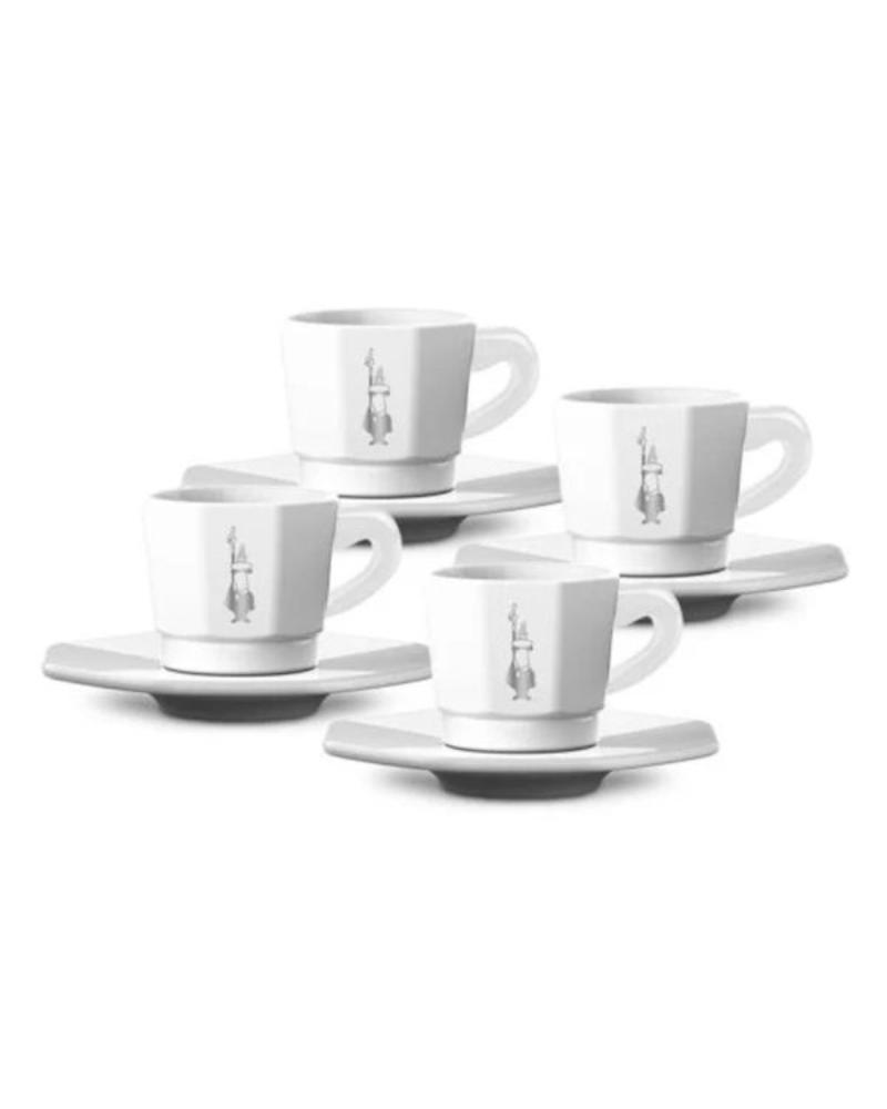 Octagonal Coffee Cups, Set of 4 Coffee & Tea Cups Octagonal Coffee Cups, Set of 4 Octagonal Coffee Cups, Set of 4 Bialetti