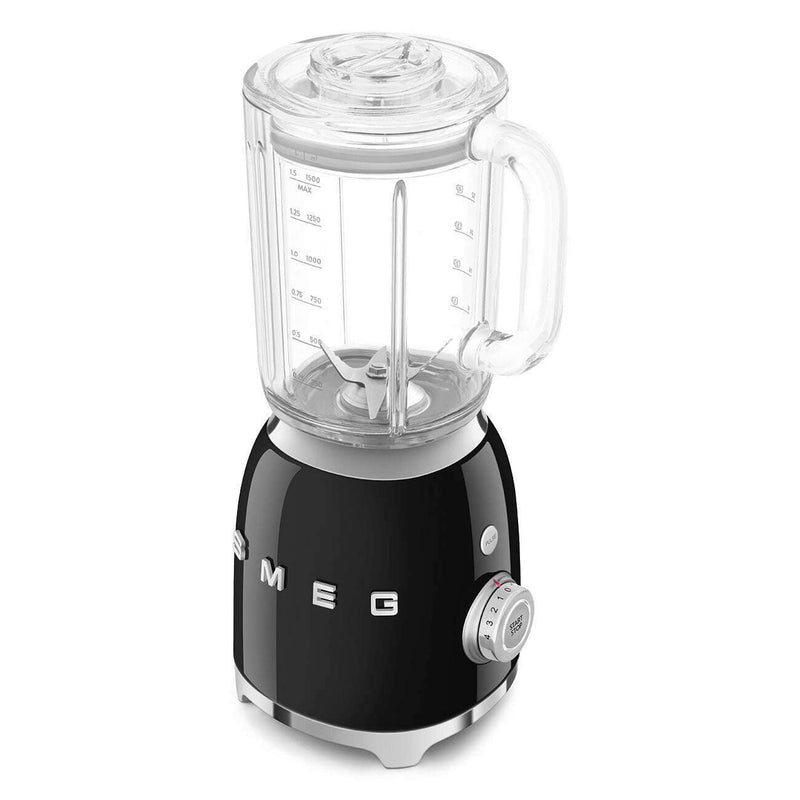 50's Style Aesthetic - Blender 800w Black Food Mixers & Blenders 50's Style Aesthetic - Blender 800w Black 50's Style Aesthetic - Blender 800w Black Smeg