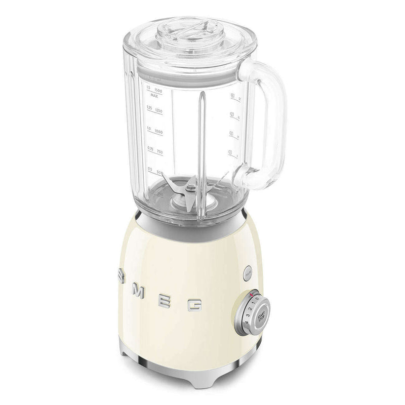 50's Style Aesthetic - Blender 800w Cream Food Mixers & Blenders 50's Style Aesthetic - Blender 800w Cream 50's Style Aesthetic - Blender 800w Cream Smeg