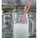 Juice/Cocktail Mug with metal lid - 480ml Glass jars Juice/Cocktail Mug with metal lid - 480ml Juice/Cocktail Mug with metal lid - 480ml The Chefs Warehouse By MG