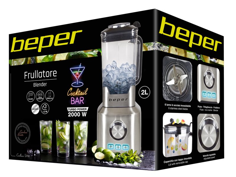 2000W 3L Blender Food Mixers & Blenders 2000W 3L Blender 2000W 3L Blender Beper