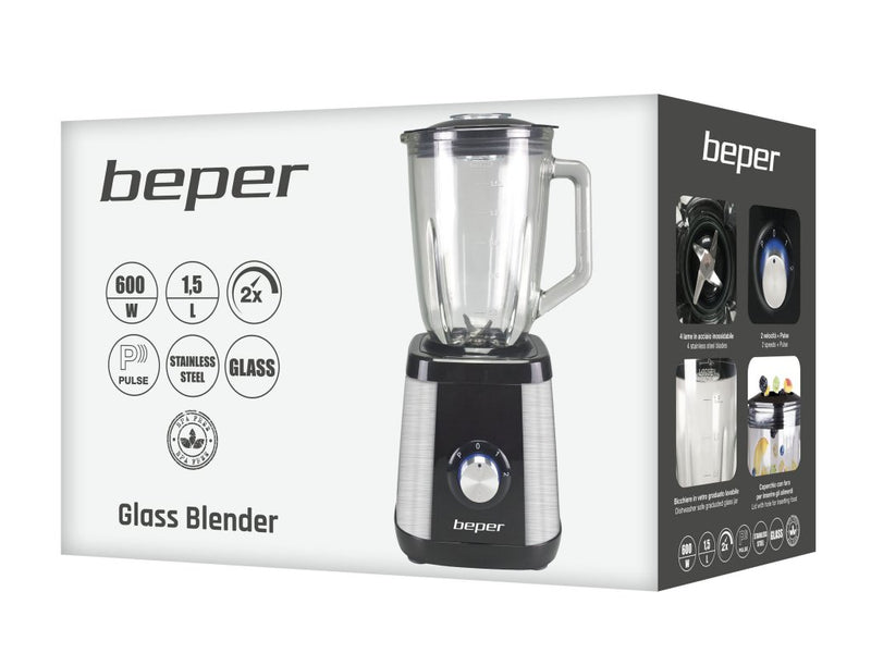1.5L Blender, 600W Food Mixers & Blenders 1.5L Blender, 600W 1.5L Blender, 600W Beper