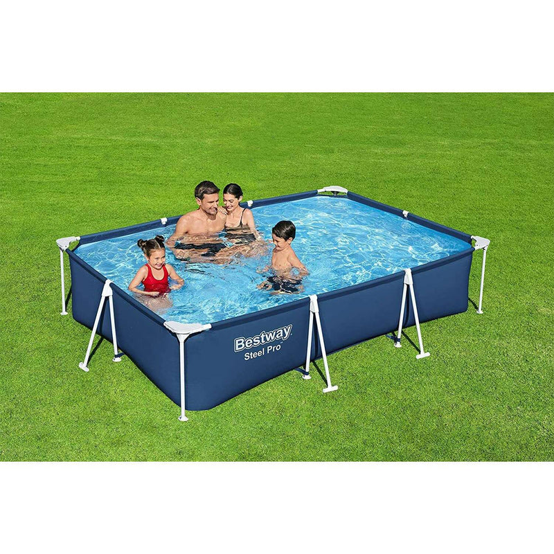 Steel Pro™ Frame Poolset met Filterpomp 300 x 201 x 66 cm home pool Steel Pro™ Frame Poolset met Filterpomp 300 x 201 x 66 cm Steel Pro™ Frame Poolset met Filterpomp 300 x 201 x 66 cm Bestway