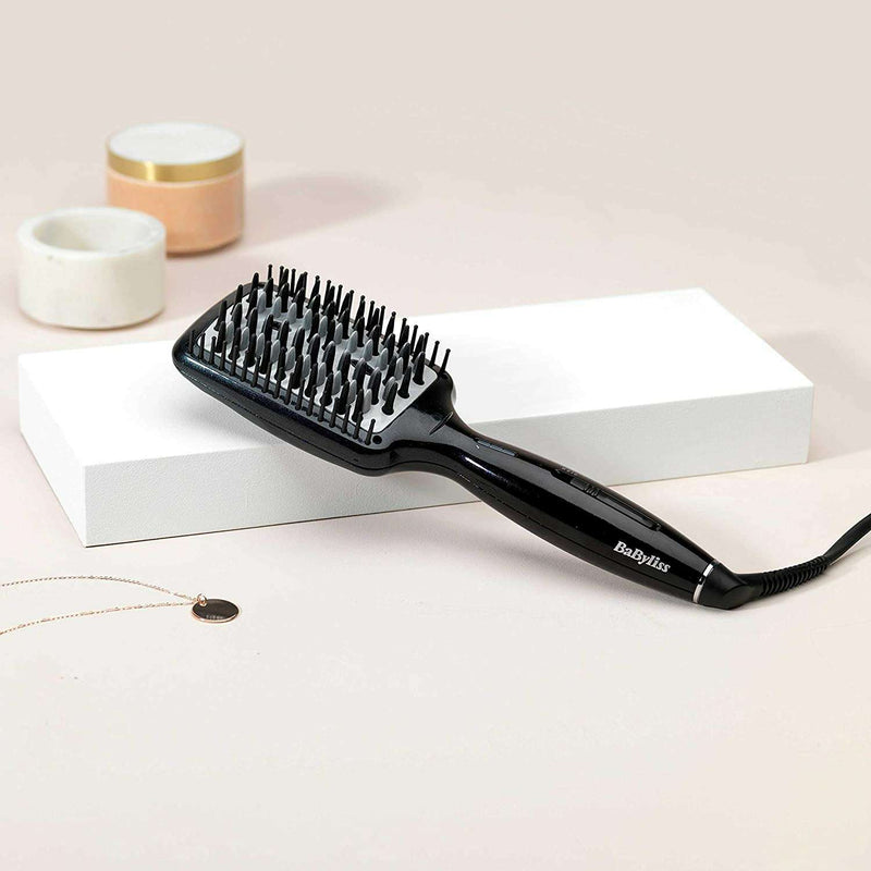 Heated Brush 3D Liss Brush With Ionic Technology - Black hair brush Heated Brush 3D Liss Brush With Ionic Technology - Black Heated Brush 3D Liss Brush With Ionic Technology - Black BabyLiss