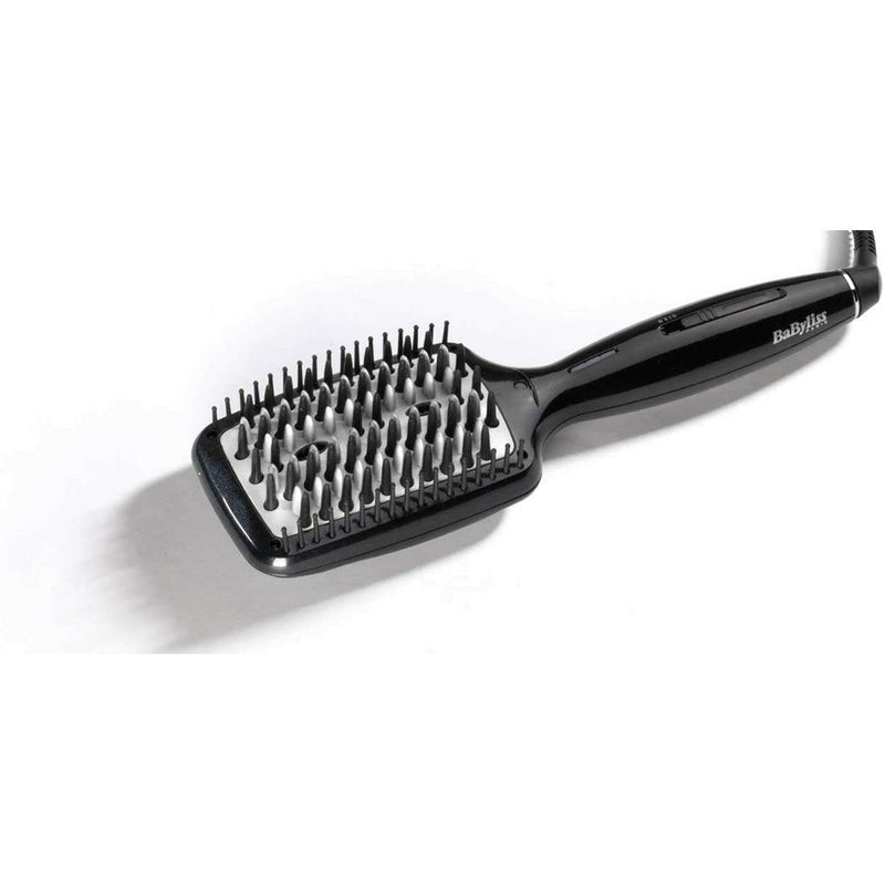 Heated Brush 3D Liss Brush With Ionic Technology - Black hair brush Heated Brush 3D Liss Brush With Ionic Technology - Black Heated Brush 3D Liss Brush With Ionic Technology - Black BabyLiss